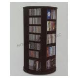 Space saving rotating cd/dvd tower #90141.