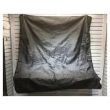 Cordless heating water repellent outdoor blanket