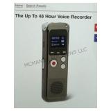 48 hour voice recorder,Hammacher Schlemmer store