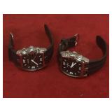 2 Talking Watches, no batteries 
Hammacher