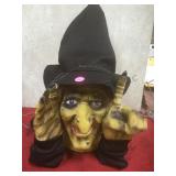 HANGING WITCH HEAD, (finger moves)
HAMMACHER