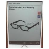 Eyejusters, the adjustable focus reading