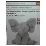 Baby Gund ,personalized singing Peek-A-Boo