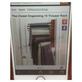 The closet organizing 10 trouser rack
HAMMACHER