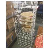 Metal wire cubbies.     
Local pickup only