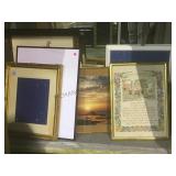 Framed artwork.       
Local pickup only