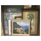 Framed artwork.       
Local pickup only