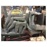 Large lot of 11 seats with mounts for Dodge
