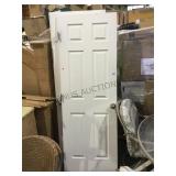 Wooden door with doorknob 27&13/16, 23&5/8,