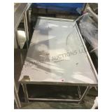 Stainless steel NSF 19 inch tall table 5 foot