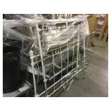 Rod iron full size bed no rails local pickup only