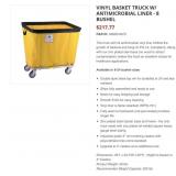 Vinyl  Basket Truck w/ Antimicrobial Liner 8