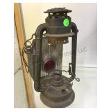 Antique Dietz Junior burner wagon  lamp - no