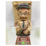 Charley Weaver metal battery op smoking bartender