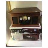 Victrola 6 in 1 Nostalgic Entertainment Center w/