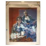 Pencil signed & numbered Aldo Luongo serigraph 34