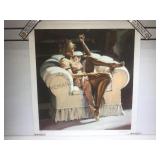 Pencil signed & numbered Aldo Luongo serigraph 29