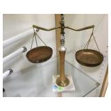 Balance scale, marble base,local pickup only