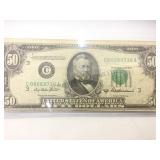 1950-B $50 Federal Reserve Note