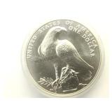 1984 Uncirculated Olympic Silver Dollar  P, w/