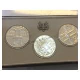 1984 Uncirculated Olympic 90% Silver Dollars S