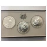 1984 Uncirculated Olympic 90% Silver Dollars S