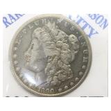 1890-CC RARE, MORGAN SILVER DOLLAR