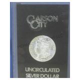 1882-CC UNCIRCULATED MORGAN SILVER DOLLAR