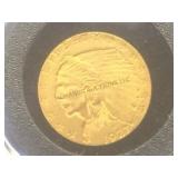 1927 $2.5 Gold  1/4 Eagle