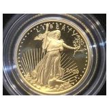 2000 1/10 oz. Gold Proof  $5 coin, w/ coa