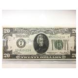 1928 $20 Gold Certificate