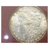 1897 Morgan Silver Dollar from The Redfield
