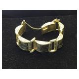 Metal link bracelet, marked Spain