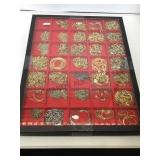 Large assortment of chains