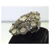 Sterling & diamond ring! Size 5.5, w/ Appraisal