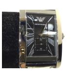 Emporia Armani Rectangular Roman Numeral Dial