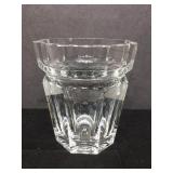 Baccarat crystal ice bucket, 9inches tall &