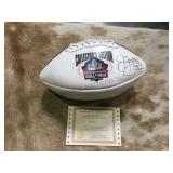 Jim Kelly Autographed Football, with COA, HALL OF