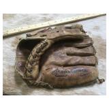Mickey Mantle Autographed glove, MMF Rawlings