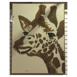 Large oil on canvas (third floor) signed by