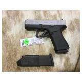 Glock Model 43X Pistol, 9 mm, case, papers, lock