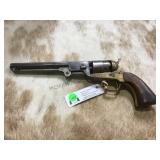 Black powder Revolver, butt marked CSA, Unknown