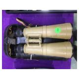 Vintage Bensgold -Weizlar binoculars with case