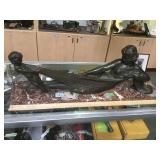 Demetre Chiparus bronze statue, Woman and Child,