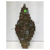 Giovanni Schoeman 1940-1980 metal sculpture 19.5