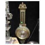 Vintage metal weather station made in W. Germany