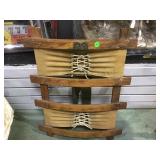 Vintage wooden and cloth backpack local pickup