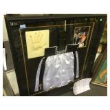 Shadowboxed autographed Muhammad Ali boxing