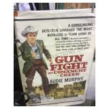 Signed Gun Fight at Comanche Creek movie poster