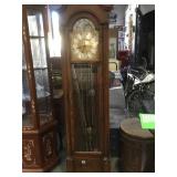 Colonial Grandfather Clock, w/ key,  local p
